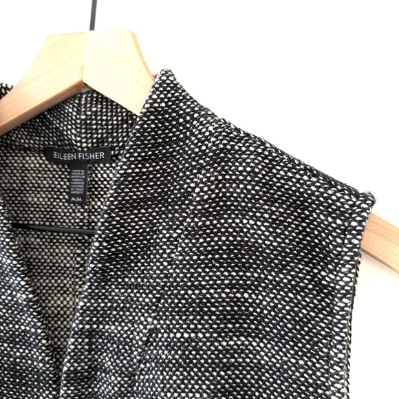 Eileen Fisher Gillet Vest Grey Sz M - Picture 4 of 8